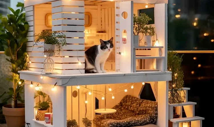 Perfect-Cat-House-Idea-куќа-за-мачки-куќичка-мачиња