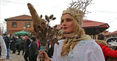 Убавица на карневал во Вевчани