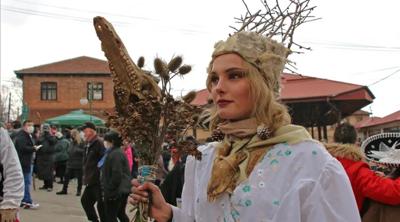 Убавица на карневал во Вевчани