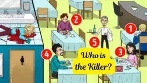 Загатка за луѓе со висок IQ: Кој е убиецот во ресторанот?