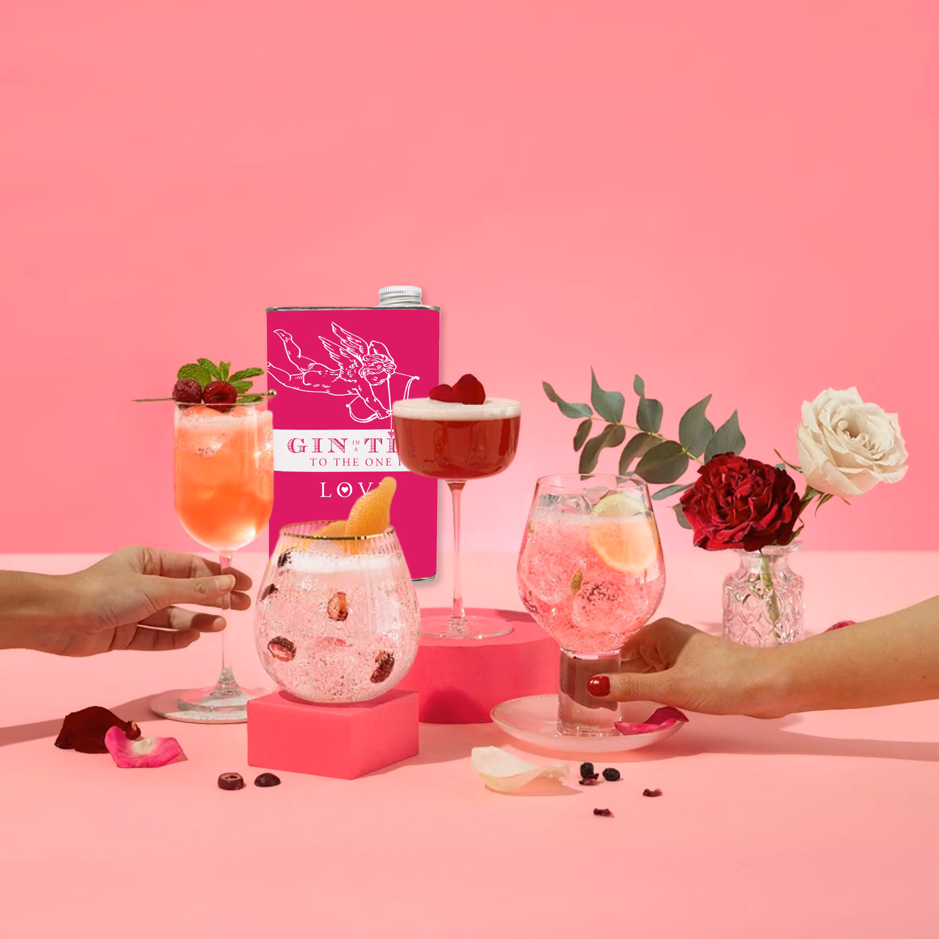 Flower Moon коктел со џин и други врсти коктели коктел Flower Moon