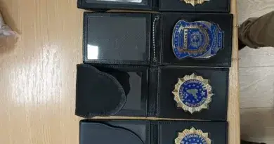 Одземени фалсификат документи, исправи и полициски значки од страна на македонски службени лица вработени во Министерство за Внатрешни Работи на граничниот премин "Табановце".