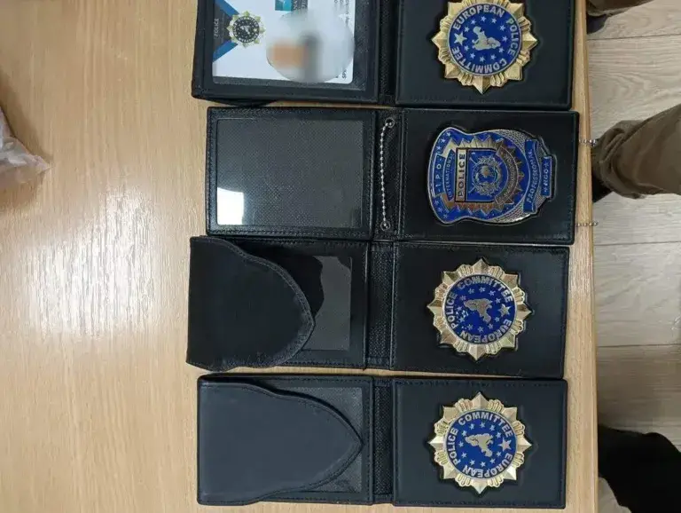 Одземени фалсификат документи, исправи и полициски значки од страна на македонски службени лица вработени во Министерство за Внатрешни Работи на граничниот премин "Табановце".