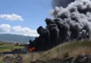Гори депонија во Визбегово