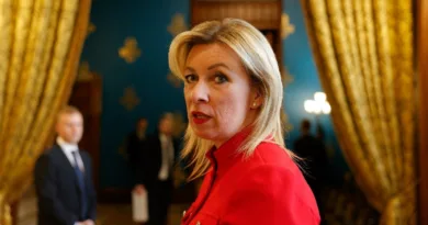 Портпаролката на руското Министерство за надворешни работи Марија Захарова