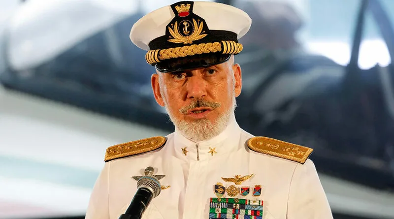 Адмиралот Џузепе Каво Драгоне претседател на Воениот комитет на НАТО