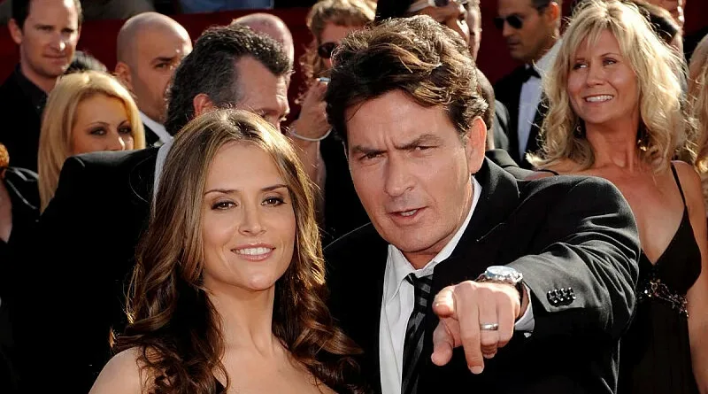 Чарли Шин и Брук Милер