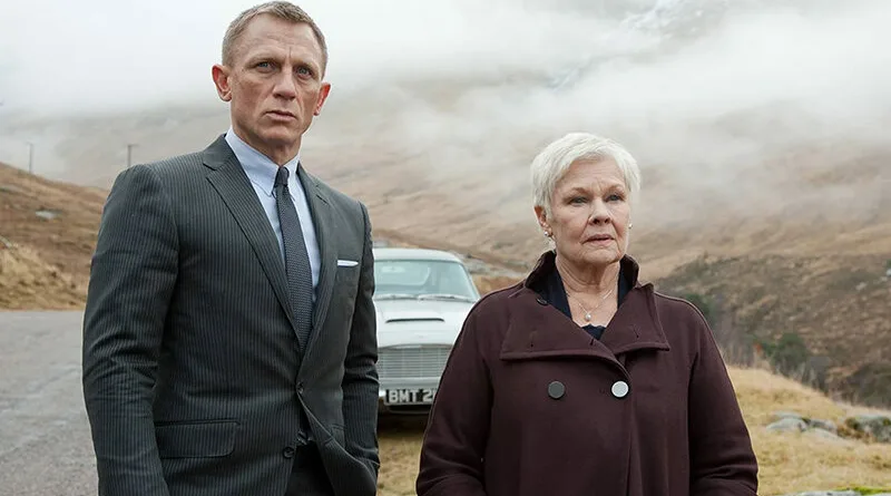Џуди Денч Judi Dench Даниел Крег Daniel Craig James Bond