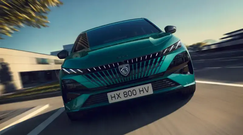 New peugeot 308 новиот=пежо 308 зелена боја 2025 година слика photo 7