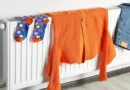 облека на радијатор парно сушење алишта чорапи џемпер фармерки