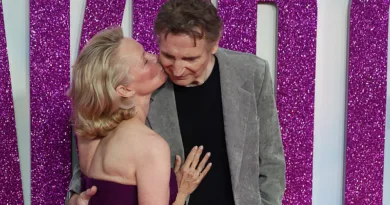 Памела Андерсон и Лиам Нисон Naked Gun Гол Пиштол