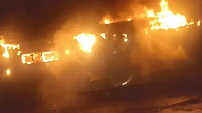 пожар виница