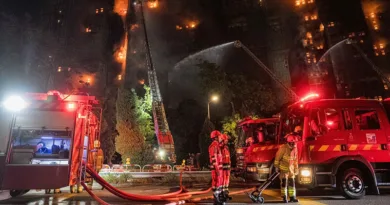Пожар во Хонг Конг Горат Облакодери
