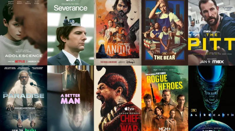 Top 10 best tv shows series to watch 2025